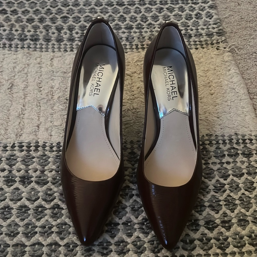Burgundy heels